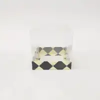 12x12x12 Dama Altı Kartonlu Asetat Kutu - Görsel 1