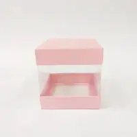 12x12x12 Çiftli Pembe Kutu - Görsel 1