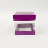 12x12x12 Çiftli Mor Kutu - Görsel 1