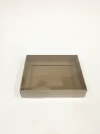 15x12x3 Kraft Altı Kartonlu Asetat Kutu - Görsel 2