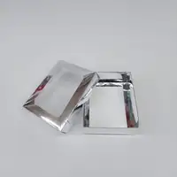 15x12x5 Pencereli Gümüş Kutu - Görsel 1