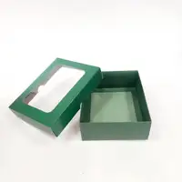 15x12x5 Pencereli Yeşil Kutu - Görsel 1