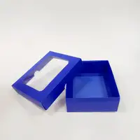 15x12x5 Pencereli Lacivert Kutu - Görsel 1