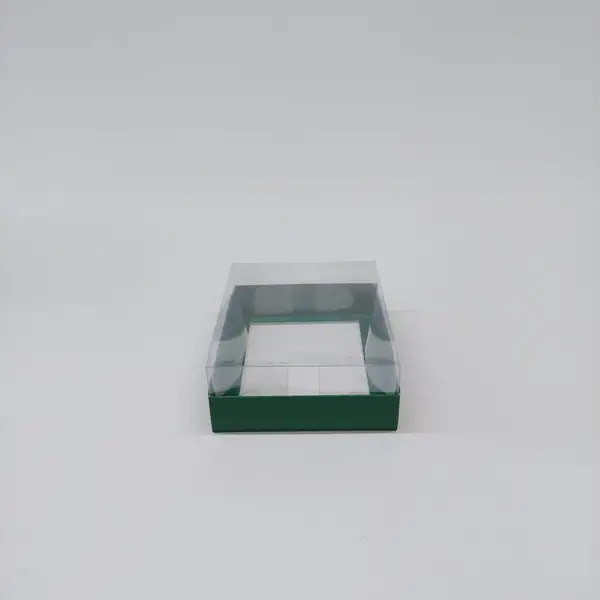 15x12x5 Yeşil Altı Kartonlu Asetat Kutu