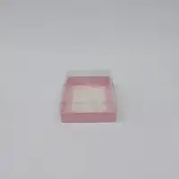 15x12x5 Pembe Altı Kartonlu Asetat Kutu - Görsel 1