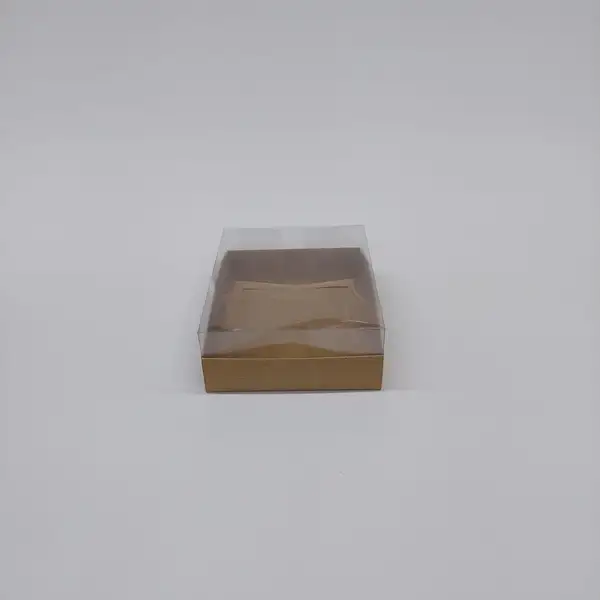 15x12x5 Kraft Altı Kartonlu Asetat Kutu