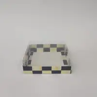 15x15x5 Dama Altı Kartonlu Asetat Kutu - Görsel 1