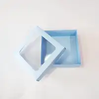 15x15x5 Pencereli Mavi Kutu - Görsel 1