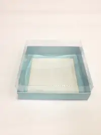 15x15x5 Mavi Altı Kartonlu Asetat Kutu - Görsel 2