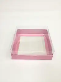 15x15x5 Pembe Altı Kartonlu Asetat Kutu - Görsel 2