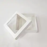 15x15x5 Pencereli Beyaz Kutu - Görsel 1