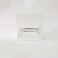 15x15x15 Gümüş Altı Kartonlu Asetat Kutu - Görsel 1