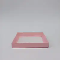 20x15x3 Pembe Altı Kartonlu Asetat Kutu - Görsel 1