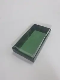 20x10x5 Yeşil Altı Kartonlu Asetat Kutu - Görsel 1