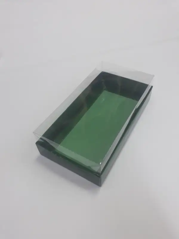 20x10x5 Yeşil Altı Kartonlu Asetat Kutu