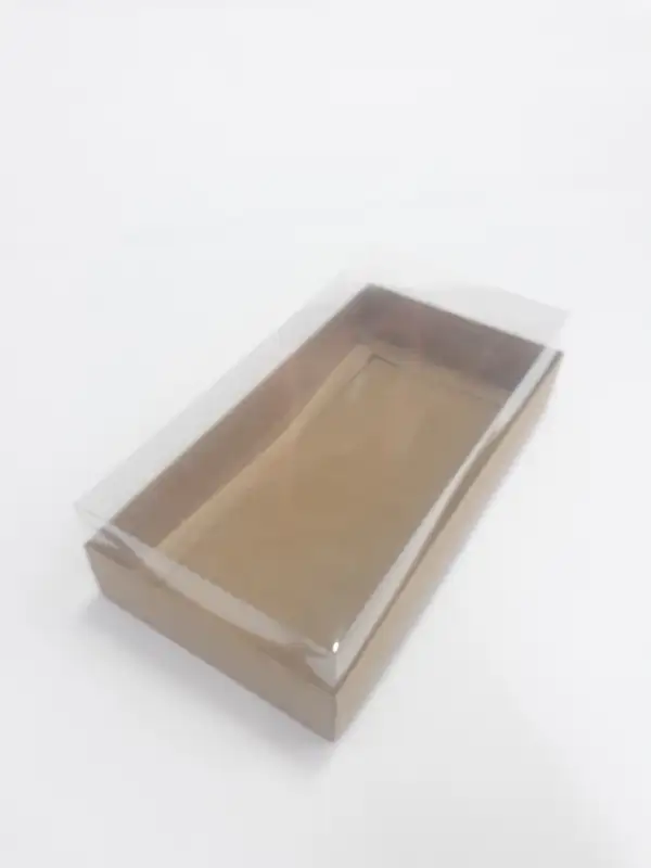 20x10x5 Kraft Altı Kartonlu Asetat Kutu