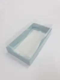 20x10x5 Mavi Altı Kartonlu Asetat Kutu - Görsel 1