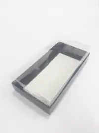 20x10x5 Siyah Altı Kartonlu Asetat Kutu - Görsel 1