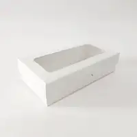 20x10x5 Pencereli Beyaz Kutu - Görsel 1