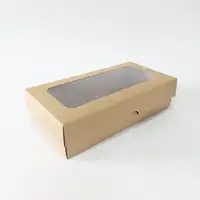 20x10x5 Pencereli Kraft Kutu - Görsel 1