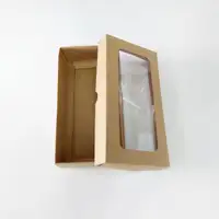20x10x5 Pencereli Kraft Kutu - Görsel 2