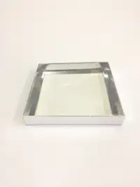 20x20x3 Gümüş Altı Kartonlu Asetat Kutu - Görsel 2