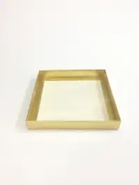 20x20x3 Altın Altı Kartonlu Asetat Kutu - Görsel 2