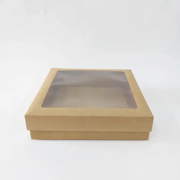 20x20x5 Pencereli Kraft Kutu
