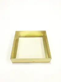 20x20x5 Altın Altı Kartonlu Asetat Kutu - Görsel 2
