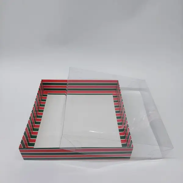 25x25x5 Yılbaşı Desenli Kutu