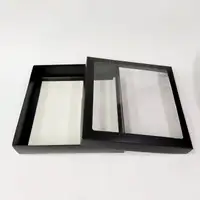 25x25x5 Pencereli Siyah Kutu - Görsel 2
