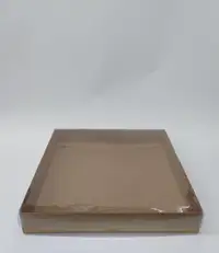 32x32x5 Kraft Altı Kartonlu Asetat Kutu - Görsel 2