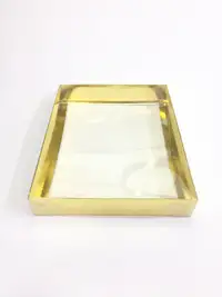 33x26x5 Altın Altı Kartonlu Asetat Kutu - Görsel 2