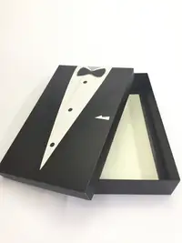 33x26x8 Siyah Damat Figürlü Komple Kutu - Görsel 2