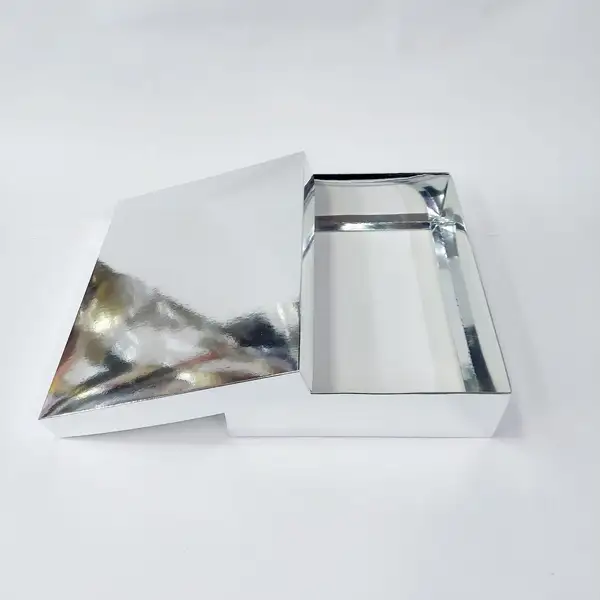 33x26x8 Komple Gümüş Kutu