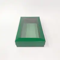 25x15x5 Pencereli Yeşil Kutu - Görsel 1