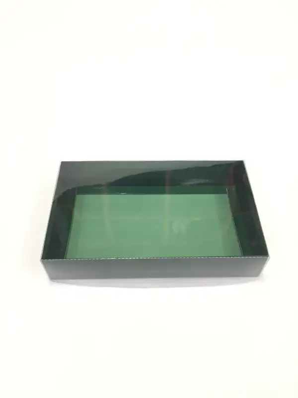 25x15x5 Yeşil Altı Kartonlu Asetat Kutu
