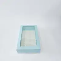25x15x5  Pencereli Mavi Kutu - Görsel 1