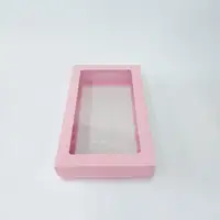 25x15x5  Çerçevili Pembe  Kutu - Görsel 1