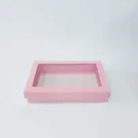 25x15x5  Çerçevili Pembe  Kutu - Görsel 2