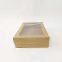 25x15x5 Pencereli Kraft Kutu - Görsel 1