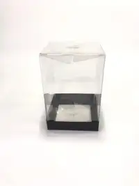 12x12x18 Siyah Altı Kartonlu Asetat Kutu - Görsel 1