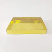 18x14x3 Altın Altı Kartonlu Asetat Kutu - Görsel 1