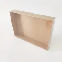 15x11x3 Kraft Altı Kartonlu Asetat Kutu - Görsel 2