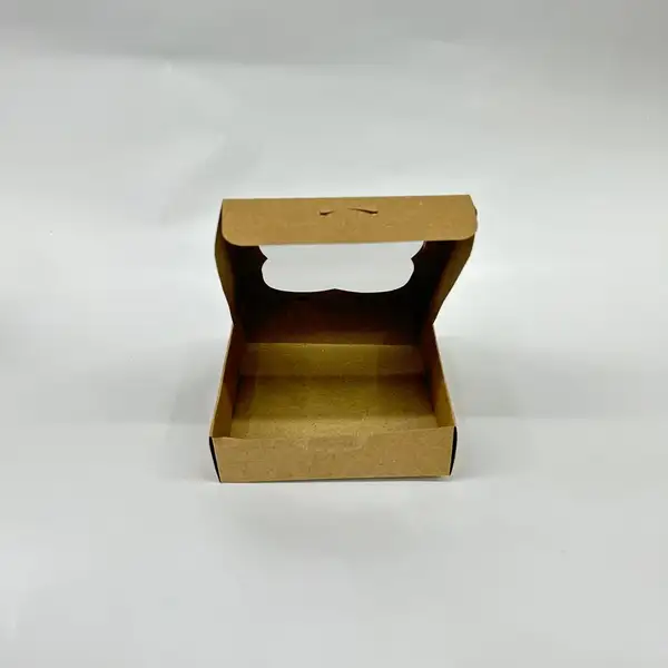 11x11x3 Pencereli Kraft Kutu