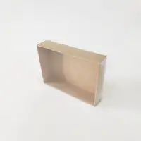 11x8x3 Kraft Altı Kartonlu Asetat Kutu - Görsel 2