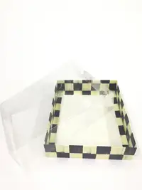 25x20x5 Dama Altı Kartonlu Asetat Kutu - Görsel 1