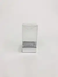 5x5x10 Gümüş Altı Kartonlu Asetat Kutu - Görsel 1
