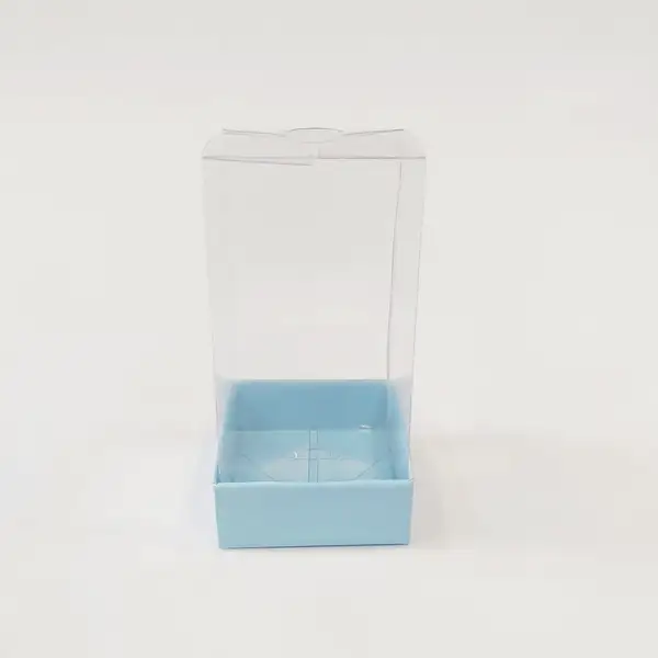 5x5x10 Mavi Altı Kartonlu Asetat Kutu