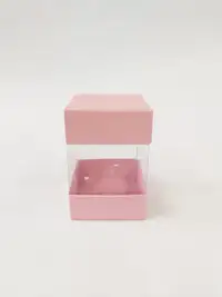 6x6x12 Çiftli Pembe Kutu - Görsel 1